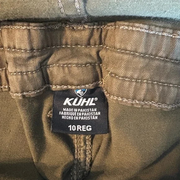 Kuhl Kultivatr Khaki Green Women's Overalls Size 10 x 31 Women’s - Picture 8 of 9